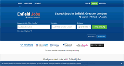 Desktop Screenshot of enfield-jobs.co.uk