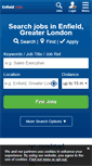Mobile Screenshot of enfield-jobs.co.uk